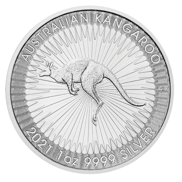 1 oz Kangaroo Silver Coin 2021 Face Achat en ligne