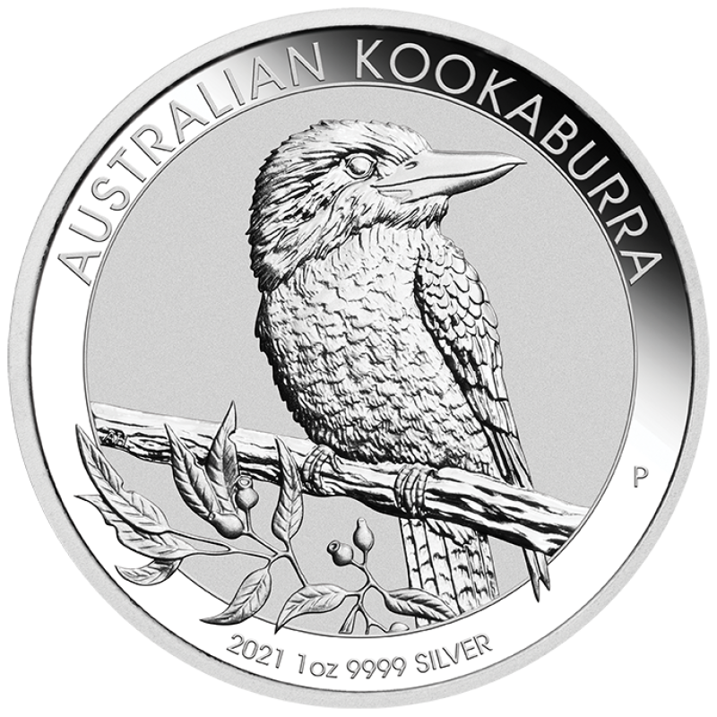 Kookaburra Pièce Argent 1oz 2021 achat en ligne