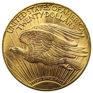 20 dollars pièce or US Saint Gaudens Pièce Or achat en ligne