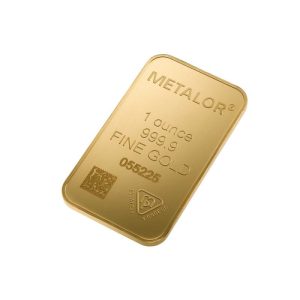Lingotin d'or de 31,1 g (une once), titre 999,9 millièmes