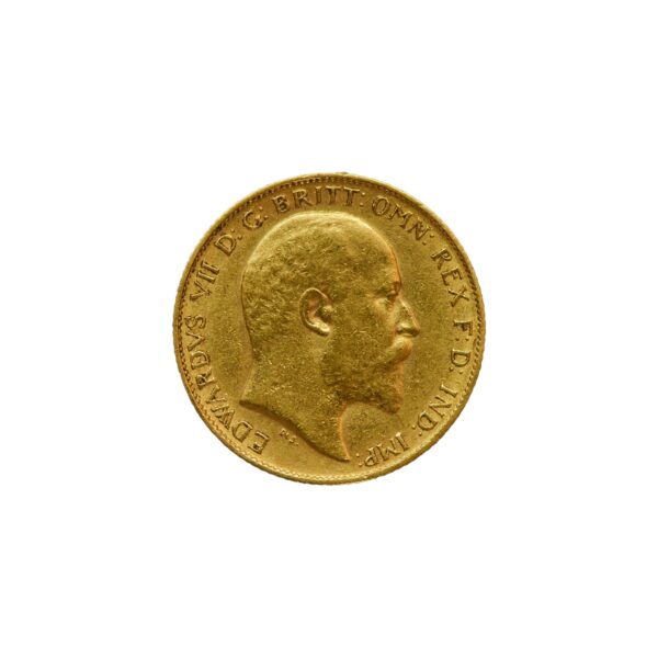 1/2 souverain - Edouard VII | Or