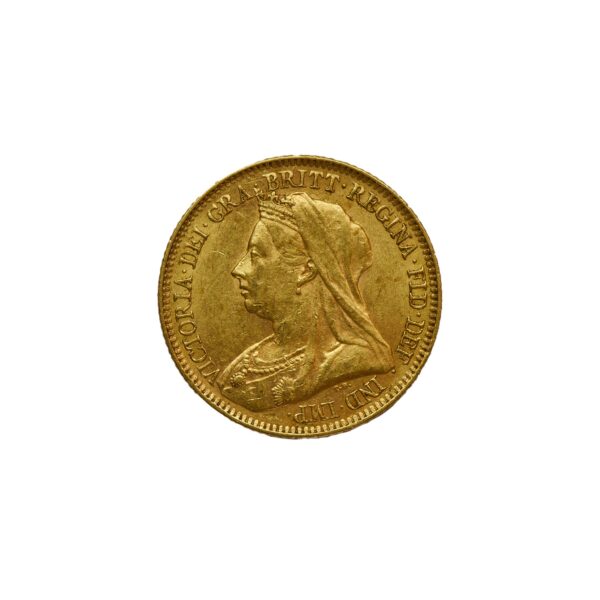 1/2 Souverain - Victoria (veuve) | Or