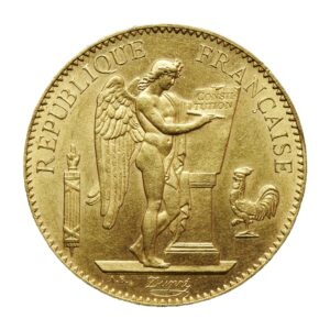 100 francs Génie (France), pièce en or