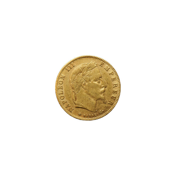 5 Francs - Napoléon tête laurée | Or