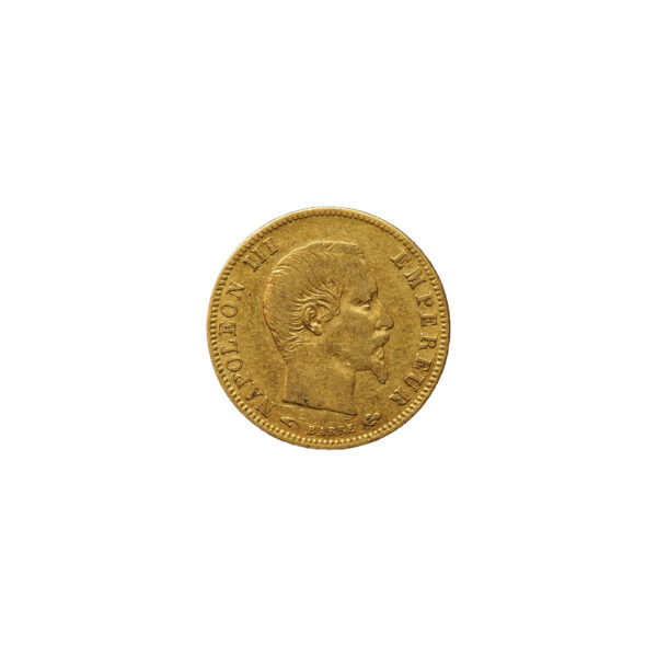 5 Francs - Napoléon tête nue | Or