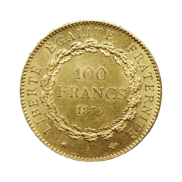 100 Francs - Génie | Or – Image 2