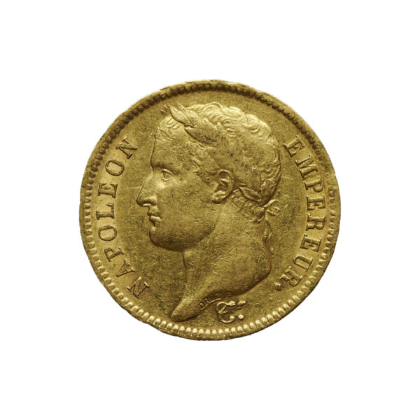 40 Francs - Napoléon tête laurée | Or