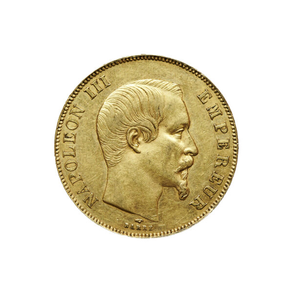 50 Francs - Napoléon tête nue | Or