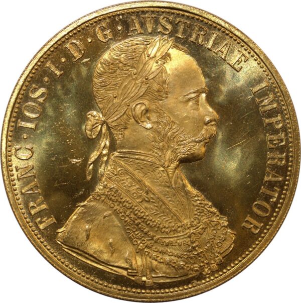 4 Ducats - Autriche | Or – Image 2