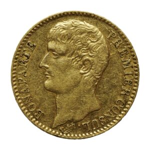 40 francs Bonaparte An XI à An XII (France), pièce en or
