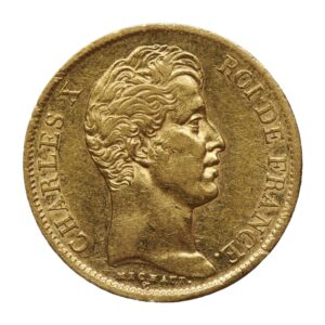 40 francs Charles X (France), pièce en or