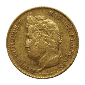 40 francs Louis-Philippe (France), pièce en or