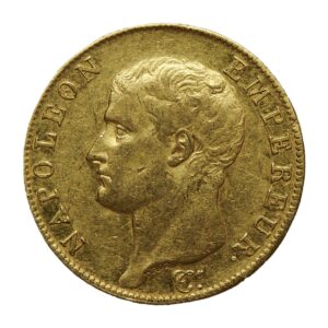 40 francs Napoléon empereur An 13 (France), pièce en or