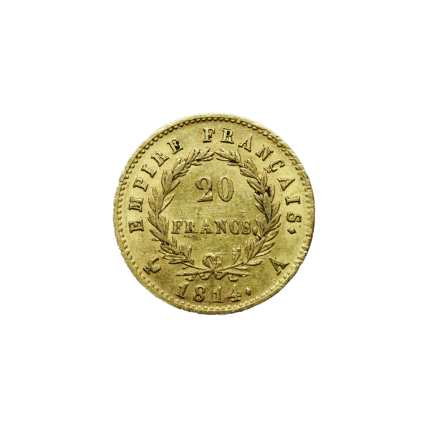 20 Francs Napoléon - Premier Empire | Or – Image 2