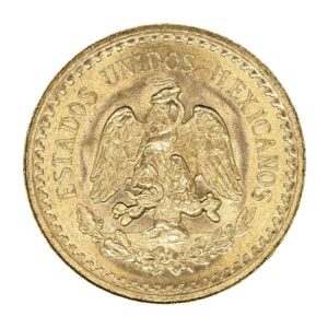 2,5 pesos (Mexique), pièce en or, avers