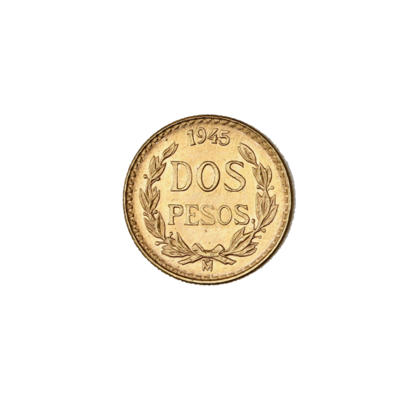 2 Pesos - Mexique | Or