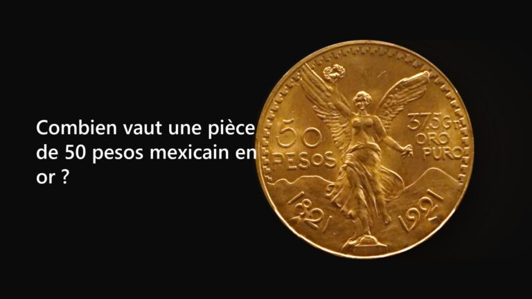 50 pesos (Mexique), pièce en or, revers à la Victoire ailée